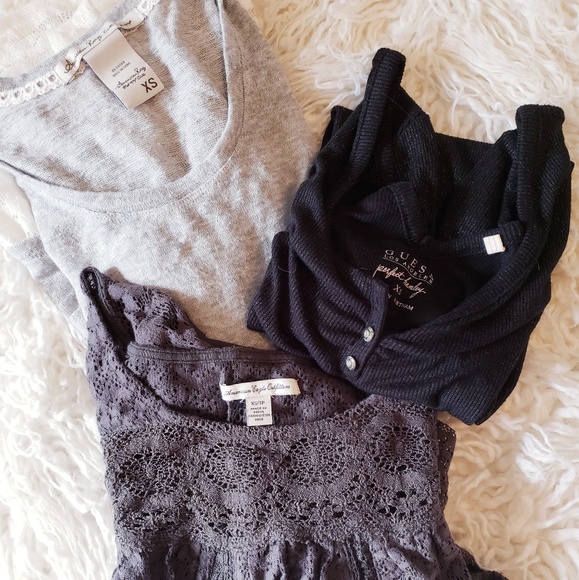Various Tops - Bundle of 3 Brand Name Tops